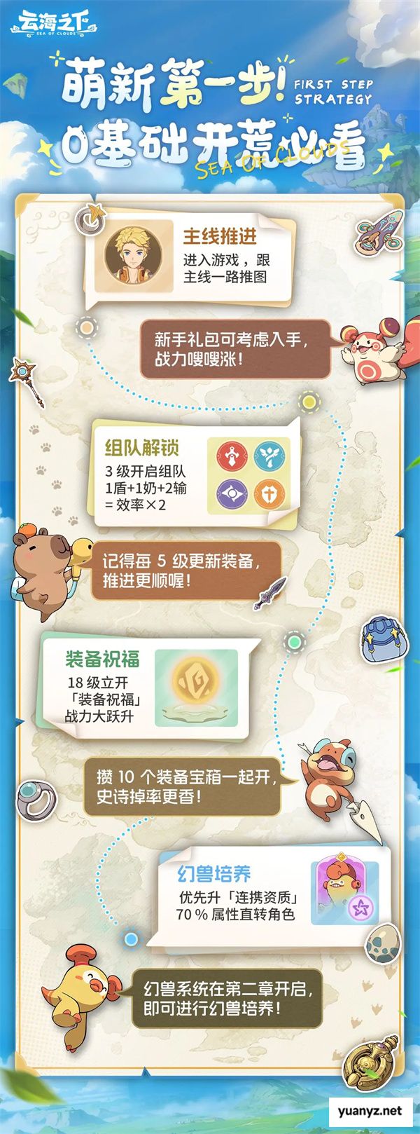 云海之下玩法介绍及萌新入坑指南