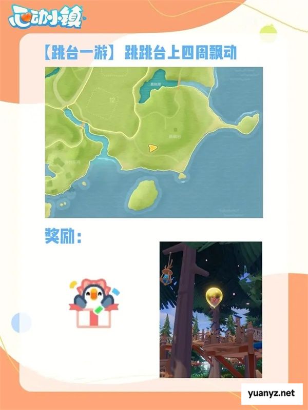 心动小镇稚童出游记泡泡位置分享
