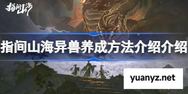 指间山海异兽该怎么养成 指间山海异兽养成方法介绍 
