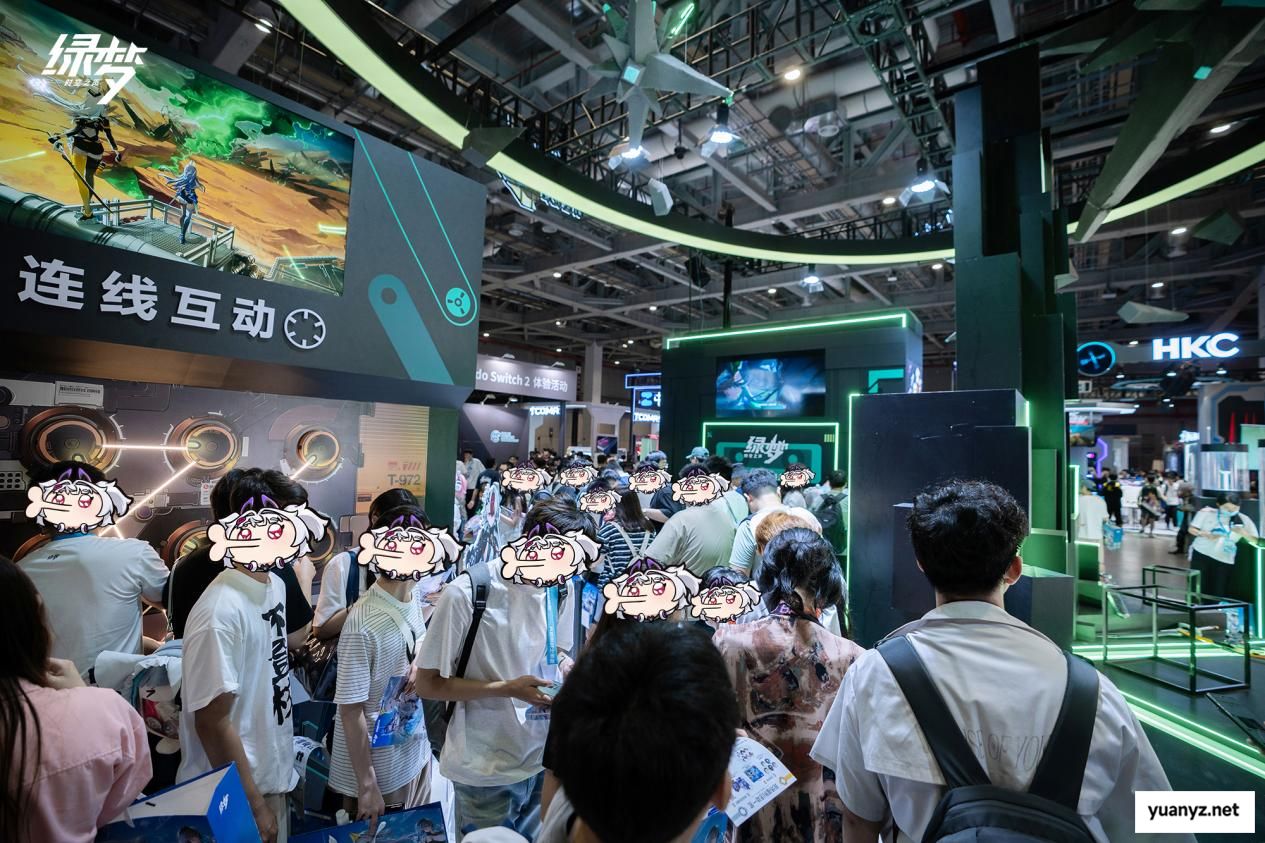 二次元ACT新游燃动BW2025《绿梦：时空之声》展台引爆现场试玩热潮