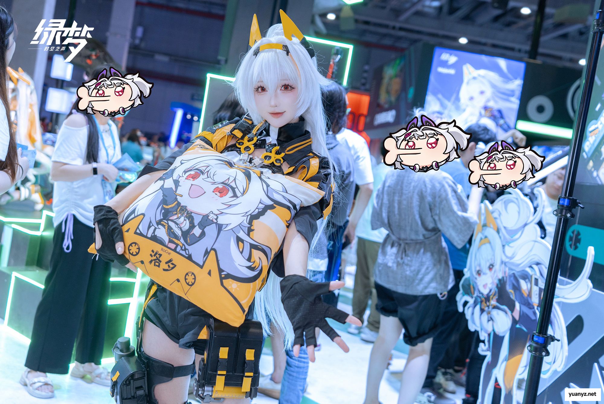 二次元ACT新游燃动BW2025《绿梦：时空之声》展台引爆现场试玩热潮